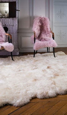 Tapis Peau Mouton Norki
