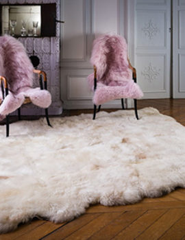 Tapis Peau Mouton Norki