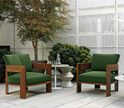 Outdoor Warhol Iroko Minotti