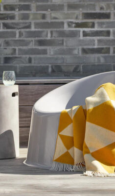 Verpan Plaid Throw Wool